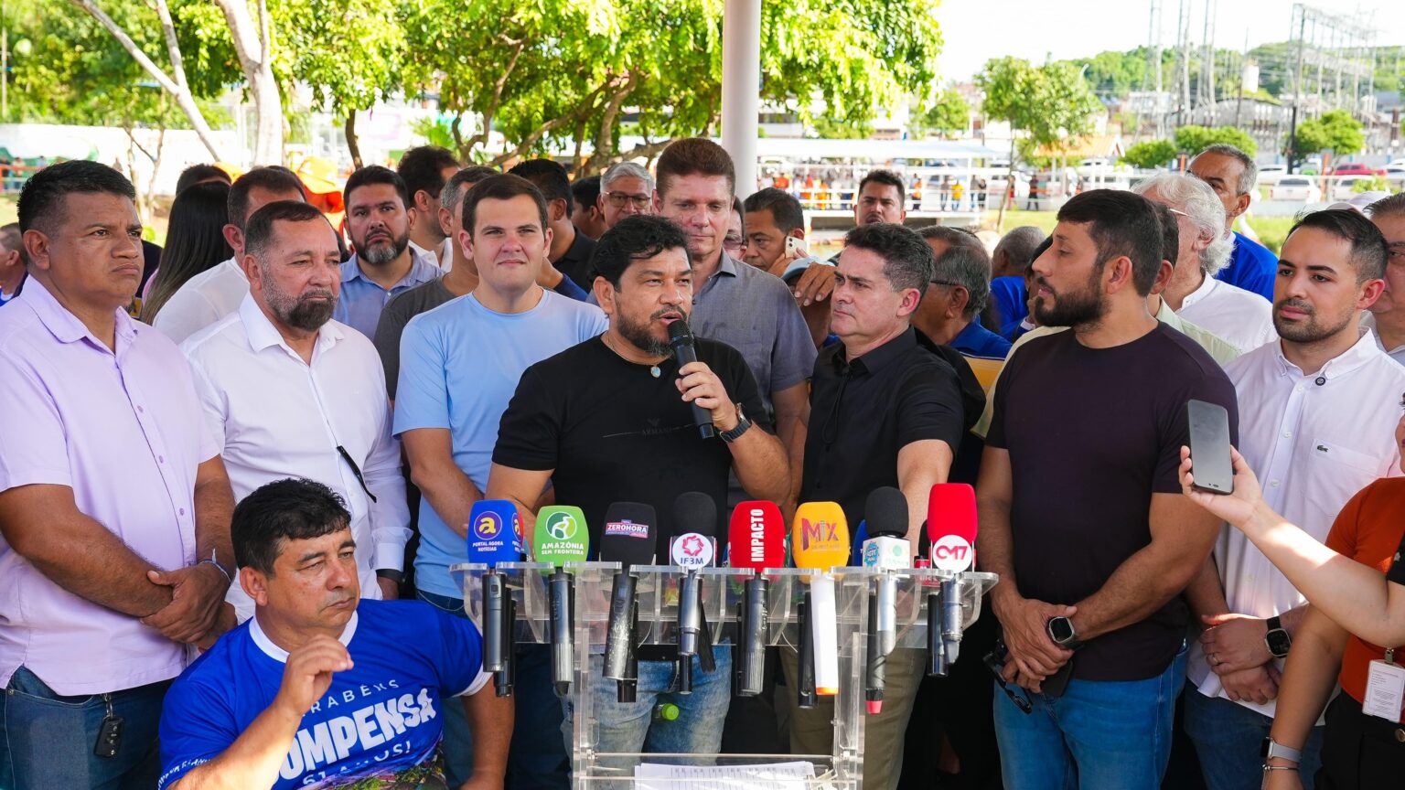 Vereadores da CMM acompanham entrega da Lagoa da Compensa e reforçam parceria entre poderes