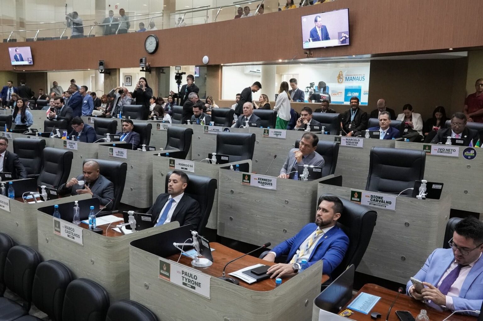 Câmara Municipal de Manaus reforça importância da participação cidadã durante Sessões Plenárias