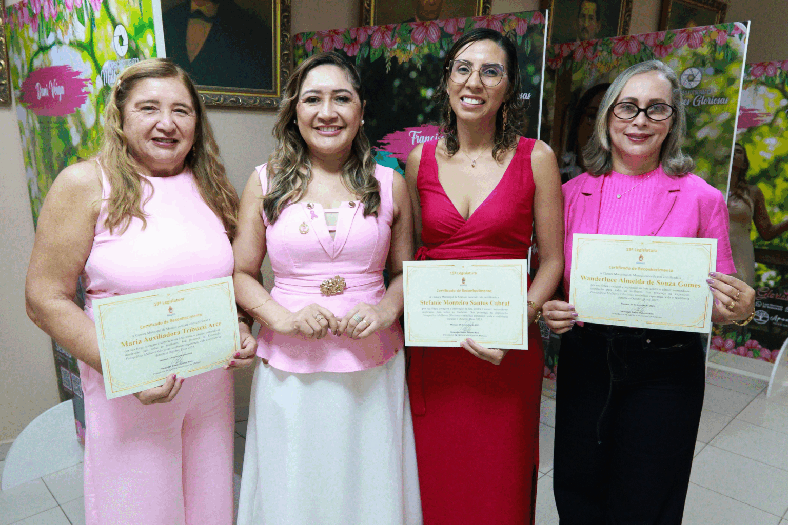 Tribuna Popular da CMM homenageia mulheres que venceram o câncer