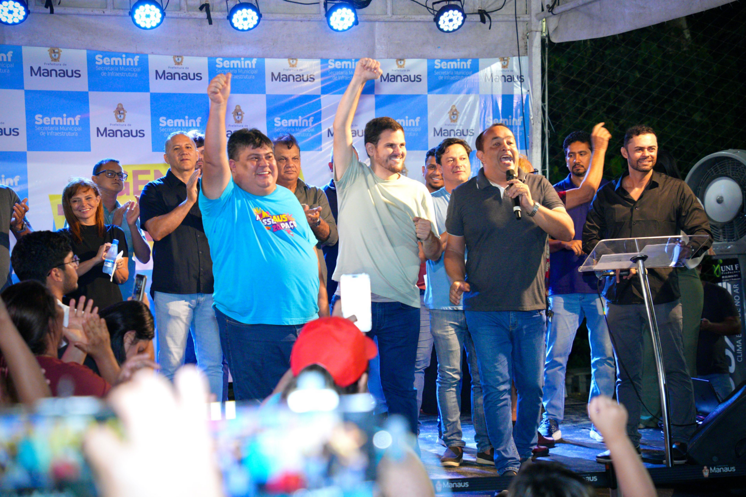 Presidente David Reis articula e prefeitura inicia revitalização do campo do Castanheira, na zona Leste de Manaus