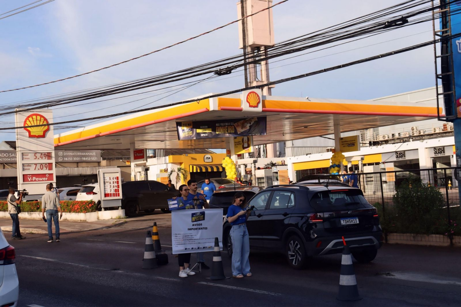 Gasolina a R$ 5,99: veja descontos no Dia Livre de Impostos em Manaus