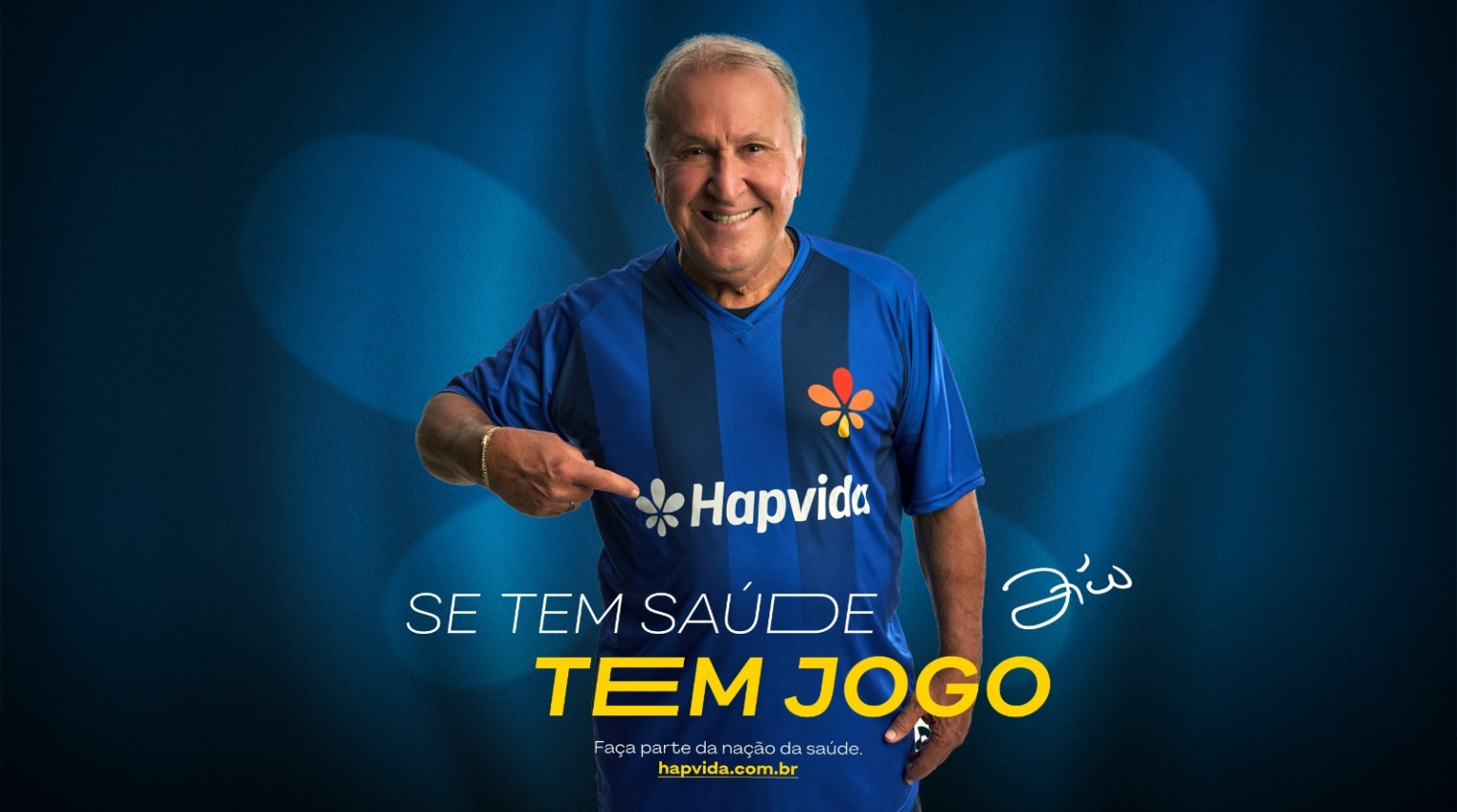Zico é o novo Embaixador da Saúde da Hapvida e estrela campanha ‘Se tem saúde, tem jogo’
