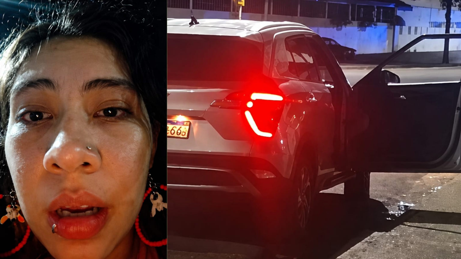 Casal relata ter visto suposta vítima de sequestro pedindo ajuda dentro de carro em Manaus