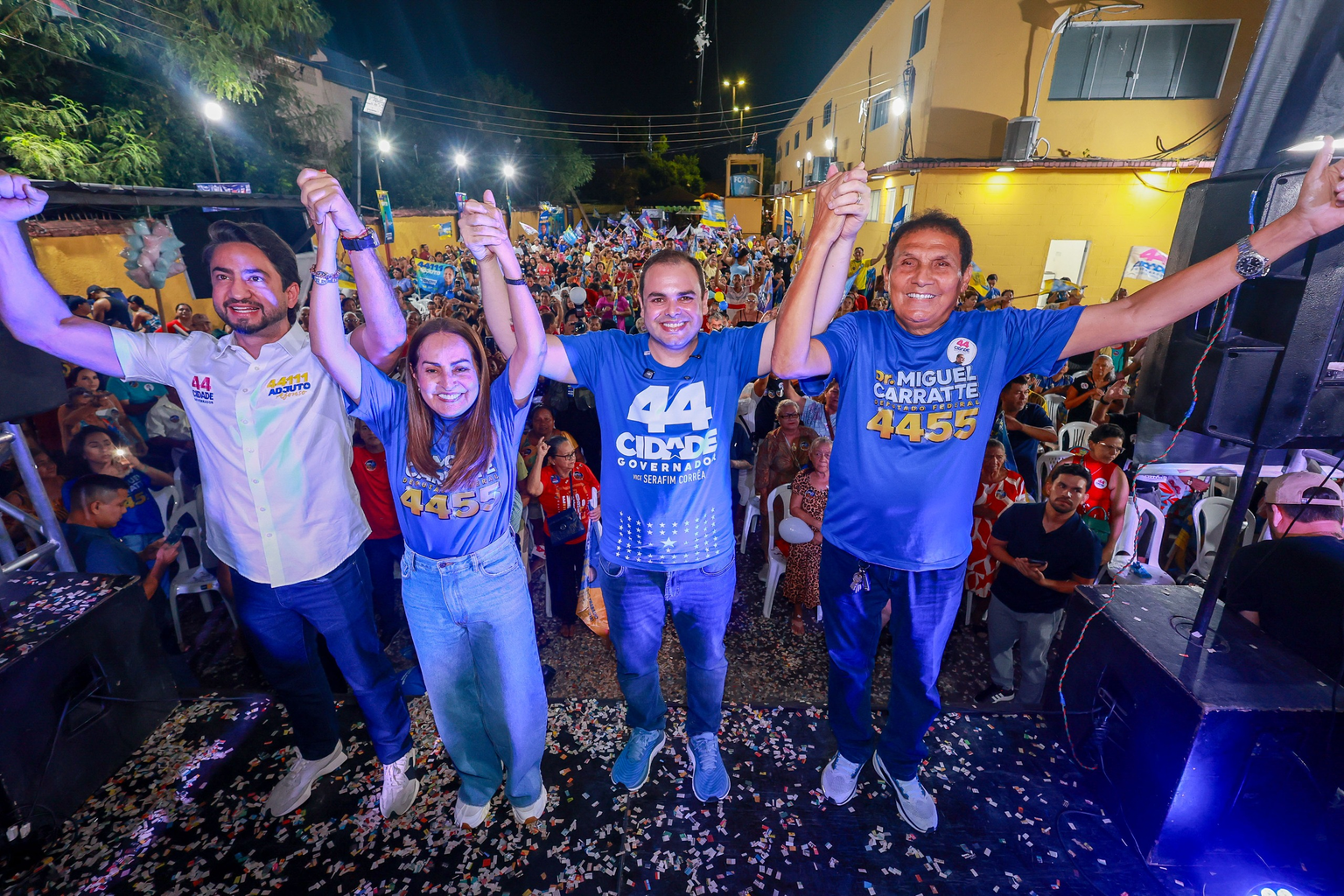 Roberto Cidade reúne cerca de 5 mil pessoas e destaca compromissos para saúde, educação e inclusão